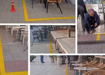 Ανακοίνωση προς τις επιχειρήσεις του Δ. Εορδαίας: Διαγράμμιση των χώρων προς χρήση