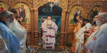 Αρχιερατικό Συλλείτουργο για την εορτή του Αγίου Παντελεήμονος του Ιαματικού στη Βλάστη Κοζάνης – Γράφει η Νατάσα Μάγκου