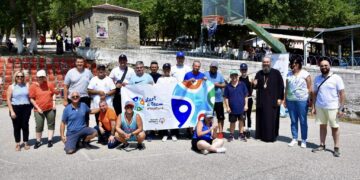 Άτομα των Κέντρων Επαγγελματικής Κατάρτισης (Κ.Ε.Κ.) ΑμεΑ Πτολεμαΐδας και Κοζάνης στις Κατασκηνώσεις της Ιεράς Μητροπόλεως Φλωρίνης, Πρεσπών και Εορδαίας