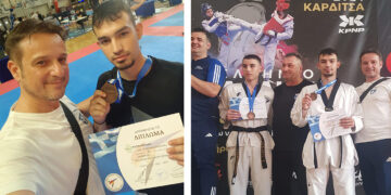 Χάλκινο μετάλλιο για τον Νικόλαο Ρούση του «Σπάρτακου» στο Πανελλήνιο Πρωτάθλημα εφήβων νεανίδων