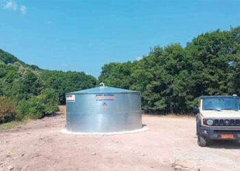 Φλώρινα: Τοποθετήθηκαν τρεις νέες δεξαμενές πυρόσβεσης βαρέως τύπου