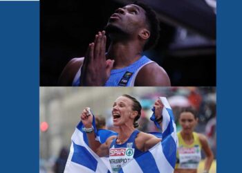 Εκείνος πούλαγε cd. Ηταν μαύρος. Εκείνη σέρβιρε. Ήταν μεγάλη. - O Γιάννης Αντετοκούνμπο και η Αντιγόνη Ντρισμπιώτη σημαιοφόροι της Ελλάδας στους Ολυμπιακούς Αγώνες, 26/7 στο Παρίσι