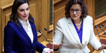 ΒΟΥΛΗ: «Άει στο διάολο» είπε η Θεανώ Φωτίου στην Όλγα Κεφαλογιάννη -VIDEO