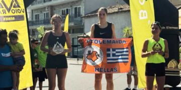 H Χριστίνα Καραμπίκα από την Πτολεμαΐδα πρώτη στο Voiorace 2024 στα 10χλμ γυναικών