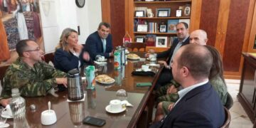 Η ενίσχυση των στρατιωτικών δομών της Π.Ε. Καστοριάς στο επίκεντρο της συνάντησης του Υφυπουργού Εθνικής Άμυνας Γιάννη Κεφαλογιάννη με τον Αρχηγό του ΓΕΣ