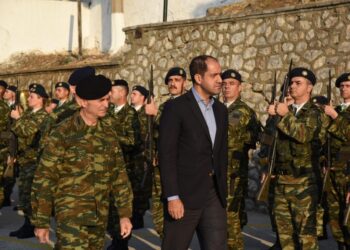 Γ. Κεφαλογιάννης από το Φυλάκιο «ΓΡΑΜΜΟΣ»: “Από την ακριτική Καστοριά στέλνουμε ηχηρό μήνυμα ετοιμότητας και αποτροπής” – Η συνάντηση με Εθνοφύλακες