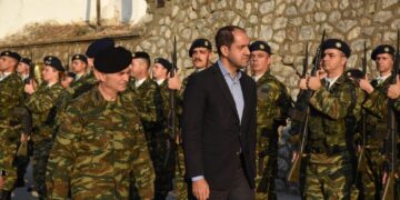 Γ. Κεφαλογιάννης από το Φυλάκιο «ΓΡΑΜΜΟΣ»: “Από την ακριτική Καστοριά στέλνουμε ηχηρό μήνυμα ετοιμότητας και αποτροπής” – Η συνάντηση με Εθνοφύλακες