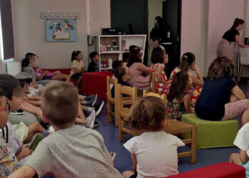 Όμορφες εικόνες από την δράση για την Ελληνική Μυθολογία που πραγματοποιήθηκε στην Κοβεντάρειο Δημοτική Βιβλιοθήκη