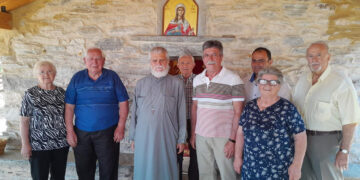 Πανηγύρισε, με τη συμμετοχή πολλών πιστών, σαν σε καλοκαιρινή, ορεινή εξέδρα στα Πιέρια όρη, το ιστορικό ι. Εξωκλήσι της Αγίας Κυριακής