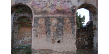 Σέρβια: Θεία Λειτουργία στη Βασιλική των Κάστρων