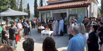 Συγκινητική Θεία Λειτουργία στην εγκαταλελημένη Μαυροπηγή για τον εορτασμό του Ι.Ν. Αγίας Παρασκευής (Φωτογραφίες)