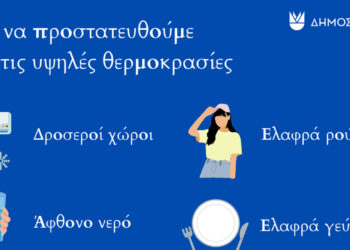 Τι να προσέχουμε κατά τη διάρκεια του επερχόμενου καύσωνα; - Οδηγίες από την Πολιτική Προστασία του Δήμου Κοζάνης