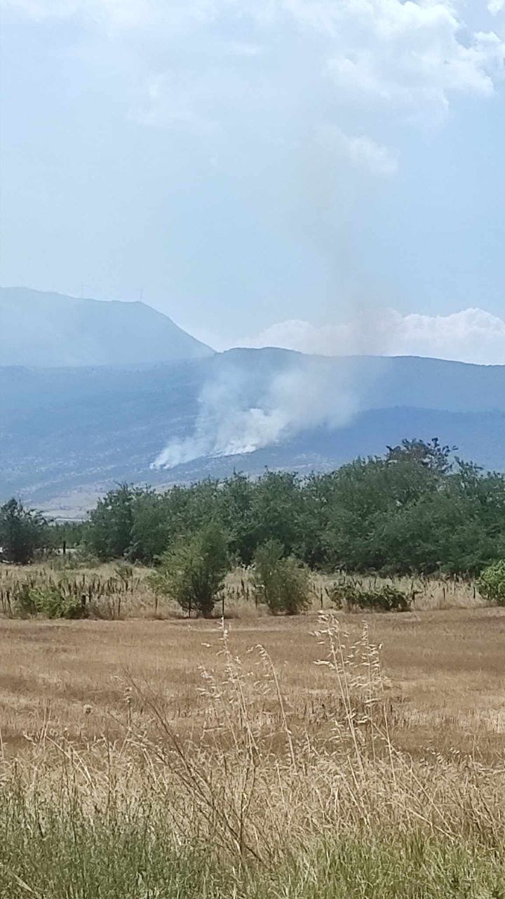 Δασική πυρκαγιά πίσω από την Ιερά Μονή Αγίου Κοσμά του Αιτωλού μεταξύ Άρδασσας - Κρυόβρυσης Εορδαίας (της Κούλας Πουλασιχίδου)