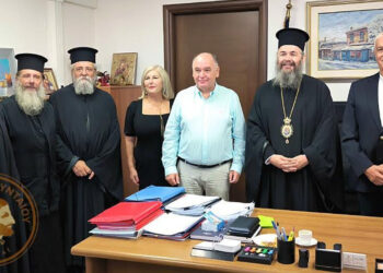 Στο Αμύνταιο ο Μητροπολίτης  κ. Ειρηναίος – Διάλογος για κοινωνικό έργο