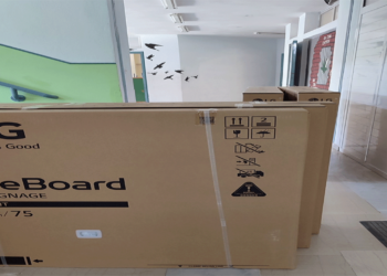 Έφτασαν οι διαδραστικές οθόνες και στο 3ο ΓΕΛ Πτολ/δας "Αντώνιος Κεραμόπουλλος"