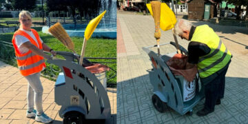 Νέα καρότσια αποκομιδής απορριμμάτων για την Υπηρεσία Καθαριότητας του Δήμου Φλώρινας