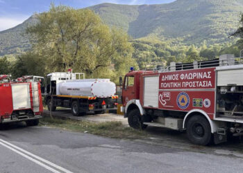Άλωνα: Η Πολιτική Προστασία Δήμου Φλώρινας συνέδραμε στην κατάσβεση πυρκαγιάς