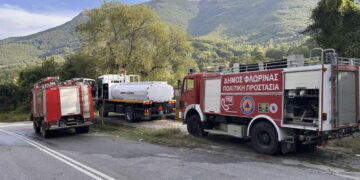 Άλωνα: Η Πολιτική Προστασία Δήμου Φλώρινας συνέδραμε στην κατάσβεση πυρκαγιάς