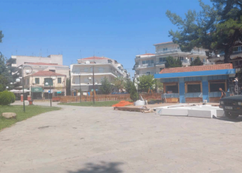 Κούλα Πουλασιχίδου Σε εξέλιξη οι εργασίες αναμόρφωσης του ακινήτου- αναψυκτηρίου του Παλιού Πάρκου Πτολεμαΐδας. (της Κούλας Πουλασιχίδου)