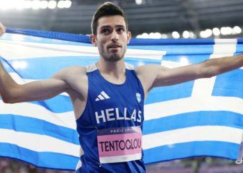 Ολυμπιακοί Αγώνες 2024: Χρυσός για δεύτερη φορά ο Γρεβρνιώτης Μίλτος Τεντόγλου (βίντεο)
