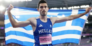 Ολυμπιακοί Αγώνες 2024: Χρυσός για δεύτερη φορά ο Γρεβρνιώτης Μίλτος Τεντόγλου (βίντεο)
