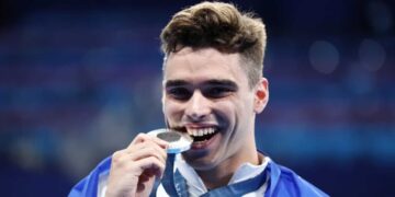 Ολυμπιακοί Αγώνες 2024 - Κολύμβηση: Το πρώτο μετάλιο της Ελλάδας στην ιστορία της κατέκτησε ο Απόστολος Χρήστου στα 200μ ύπτιο