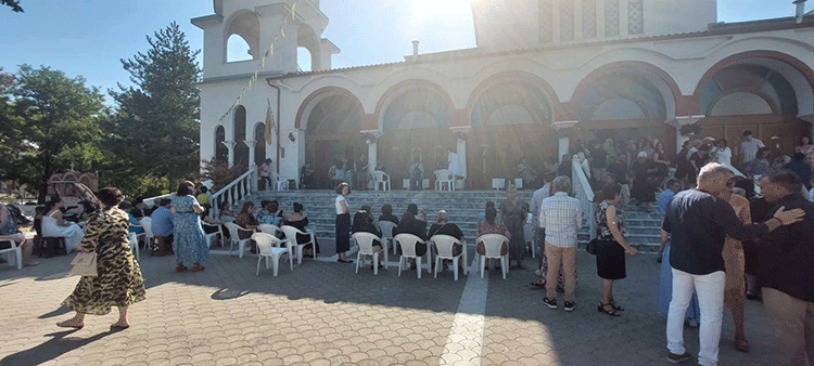 Πανηγυρική Θεία Λειτουργία ανήμερα της Παναγίας στον Ι.Ν. Αγίας Σκέπης Πτολεμαΐδας