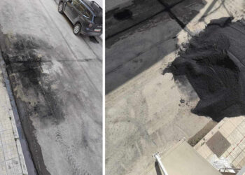 Παράπονα πολιτών για πλημμελείς εργασίες στο έργο των Οπτικών Ινών στην Πτολεμαΐδα