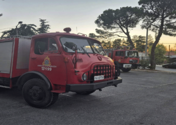 Πυροσβέστες από τη Δυτική Μακεδονία επιχείρησαν στις φωτιές στην Αττική