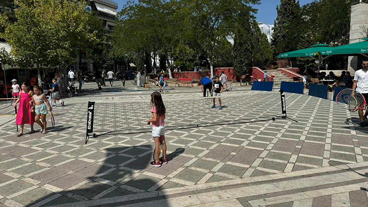 Τα είχε ΟΛΑ το "Street Tennis" ,που διοργάνωσε ο Όμιλος Αντισφαίρισης Πτολεμαΐδας το Σάββατο 31 Αυγούστου 2024 στην Κεντρική Πλατεία της Πόλης! (ρεπορτάζ της Κούλας Πουλασιχίδου)