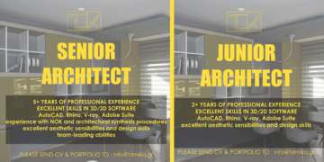 Το αρχιτεκτονικό γραφείο K Tzimika Architects αναζητά Junior και Senior Architect