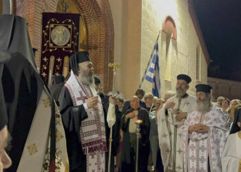 Με τη λαμπρή παρουσία του Μητροπολίτου κ.κ Ειρηναίου και τη συμμετοχή πλήθους πιστών, ο εορτασμός του Ιερού Ναού ΑΓΙΟΥ ΙΩΑΝΝΟΥ του Προδρόμου Πτολεμαΐδας! (ρεπορτάζ της Κούλας Πουλασιχίδου)