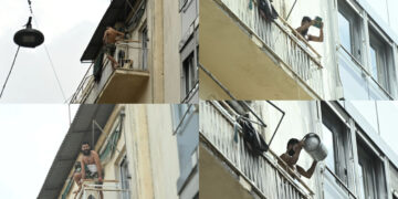 Τέλος στο θρίλερ στην Αχαρνών – Άντρες της ΕΚΑΜ μπήκαν στο σπίτι και συνέλαβαν τον Παλαιστίνιο