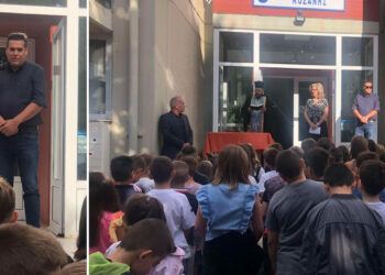 Το πρώτο κουδούνι της σχολικής χρονιάς στο 8ο Δημοτικό Σχολείο Κοζάνης (φωτογραφίες)