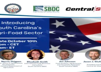 Συστήνοντας τον Αγροδιατροφικό τομέα της Νότιας Καρολίνας των ΗΠΑ - Πρόσκληση σε διαδικτυακό σεμινάριο