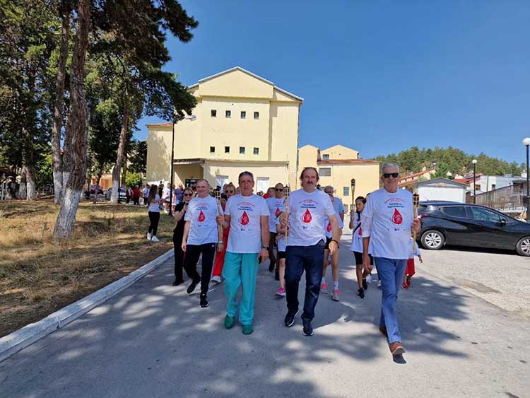 Από τη Φλώρινα πέρασε η 22η Πανελλήνια Λαμπαδηδρομία Εθελοντών Αιμοδοτών (Φώτο+Βίντεο)