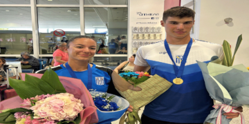 Χρυσοί Παγκόσμιοι πρωταθλητές κωπηλασίας ο Παναγιώτης και η Γαβριέλα από τον Ναυτικό Όμιλο Κοζάνης