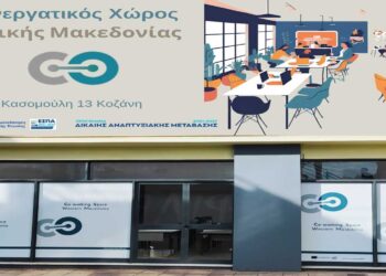 Ημερίδα παρουσίασης του Συνεργατικού Χώρου Εργασίας στη Δυτική Μακεδονία την Τρίτη 1/10 – Γνωρίστε τις δράσεις και τις παρεχόμενες υπηρεσίες