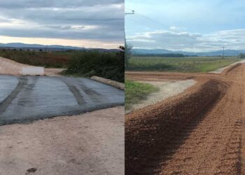 “Έπεσε” η πρώτη στρώση ασφάλτου στο δρόμο που συνδέει την Ασβεστόπετρα με την Άρδασσα