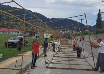 Προετοιμασίες για την Εμποροπανήγυρη Σερβίων