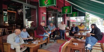 Φωτογραφίες από την επίσκεψη της Νάντιας Γιαννακοπούλου στην Πτολεμαΐδα