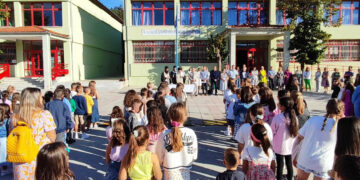 Το πρώτο κουδούνι στα σχολεία των Γρεβενών (φωτογραφίες)