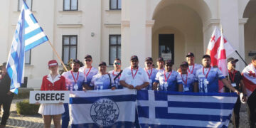 Η παρουσία της Ελληνικής αποστολής με συμμετοχές από την Πτολεμαΐδα στην τελετή έναρξης του Παγκόσμιου Πρωταθλήματος Αλιείας Κυπρίνου