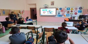 Συμμετοχή του 1ου Δημοτικού Σχολείου Αγίας Παρασκευής στην Εβδομάδα Κινητικότητας Δήμου Εορδαίας – Γράφει η Νατάσα Μάγκου