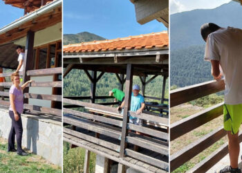 Εργασίες συντήρησης στο Καταφύγιο Μπούρινου (φωτογραφίες)