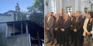 Τελέστηκε η τελευταία Θεία Λειτουργία στον Πτελεώνα (φωτογραφίες)