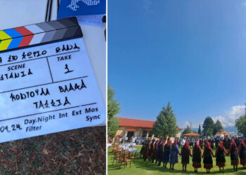 Τελείωσαν τα γυρίσματα της εκπομπής «Κυριακή στο Χωριό Ξανά» στην όμορφη Καστανιά Σερβίων (φωτογραφίες)