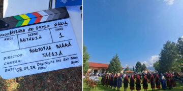 Τελείωσαν τα γυρίσματα της εκπομπής «Κυριακή στο Χωριό Ξανά» στην όμορφη Καστανιά Σερβίων (φωτογραφίες)