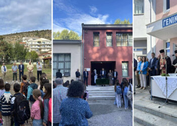 Το πρώτο κουδούνι στα σχολεία της Καστοριάς (φωτογραφίες)