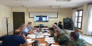 Συνάντηση στην Π.Ε. Καστοριάς για τις Επετειακές τριήμερες Εκδηλώσεις για τον Παύλο Μελά